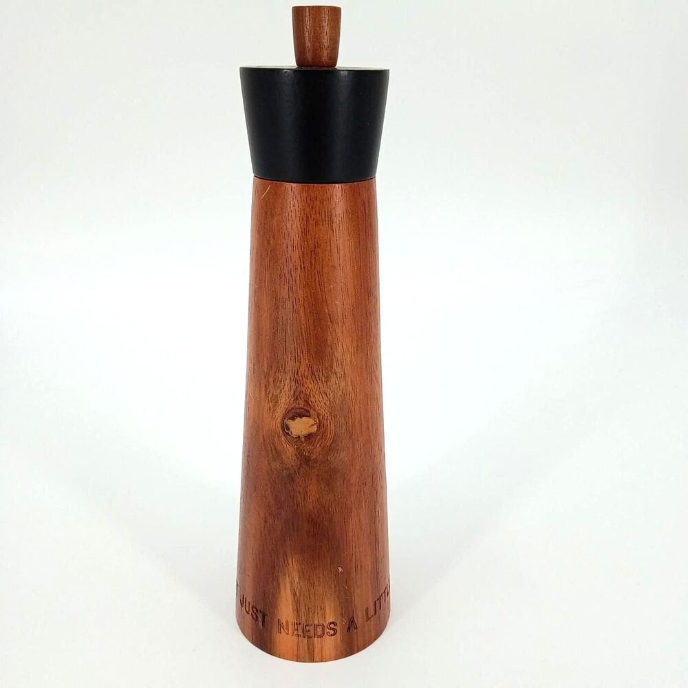 Kate Spade New York All In Good Taste Wooden Pepper Grinder Mill